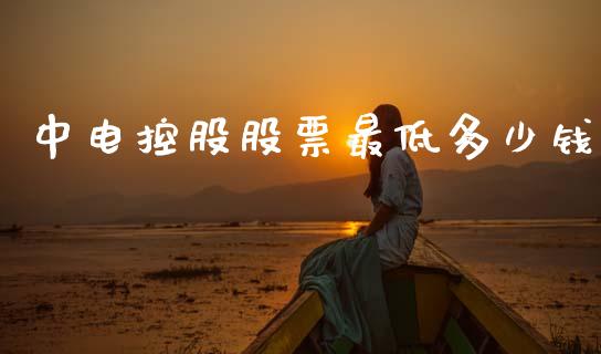 中电控股股票最低多少钱_https://wap.sdxiaoxijinshu.com_理财_第1张
