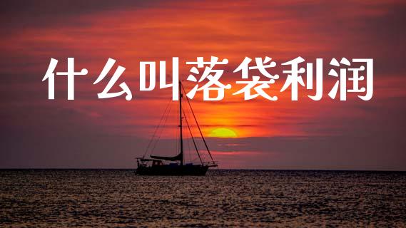 什么叫落袋利润_https://wap.sdxiaoxijinshu.com_金融_第1张