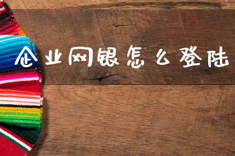 企业网银怎么登陆_https://wap.sdxiaoxijinshu.com_金融_第1张