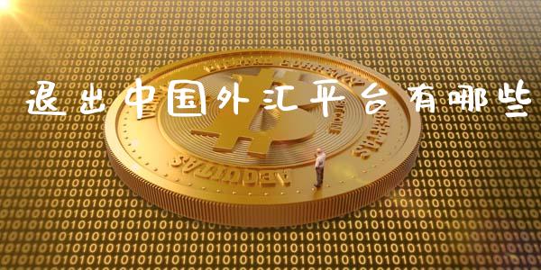 退出中国外汇平台有哪些_https://wap.sdxiaoxijinshu.com_财经_第1张