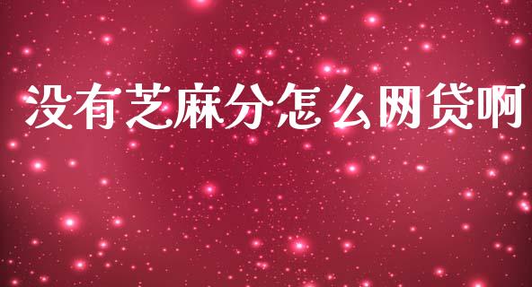 没有芝麻分怎么网贷啊_https://wap.sdxiaoxijinshu.com_理财_第1张