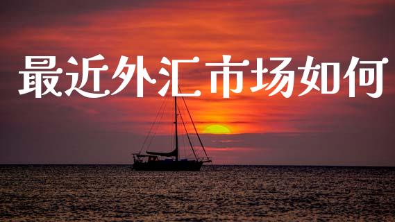 最近外汇市场如何_https://wap.sdxiaoxijinshu.com_财经_第1张