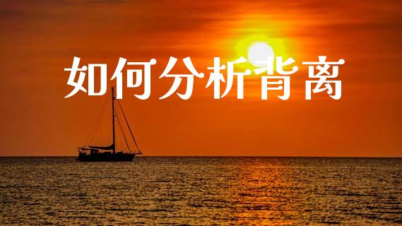 如何分析背离_https://wap.sdxiaoxijinshu.com_财经_第1张