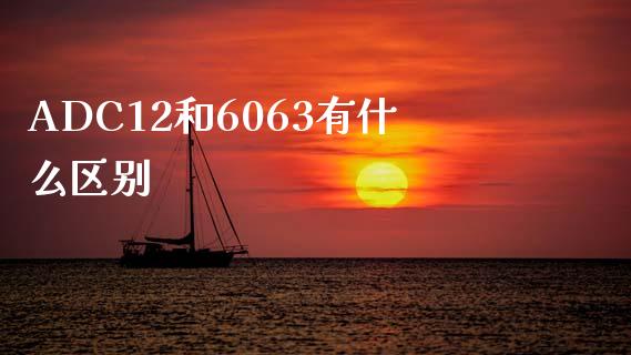 ADC12和6063有什么区别_https://wap.sdxiaoxijinshu.com_期货_第1张