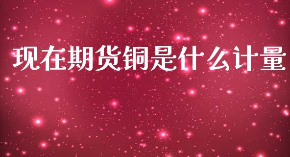 现在期货铜是什么计量_https://wap.sdxiaoxijinshu.com_理财_第1张