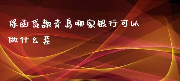 保函贷款青岛哪家银行可以做什么菜_https://wap.sdxiaoxijinshu.com_金融_第1张