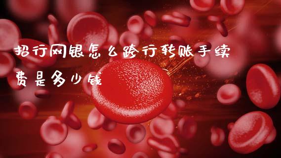 招行网银怎么跨行转账手续费是多少钱_https://wap.sdxiaoxijinshu.com_金融_第1张