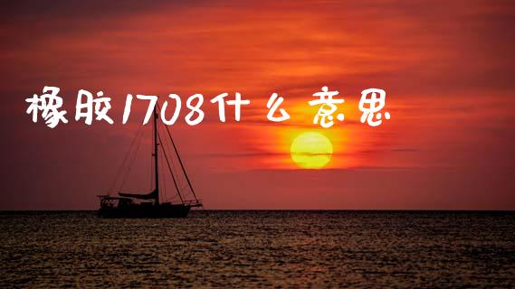 橡胶1708什么意思_https://wap.sdxiaoxijinshu.com_期货_第1张