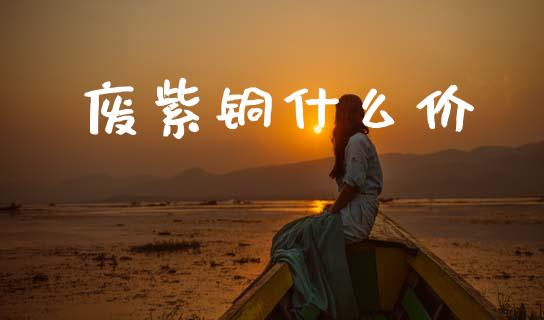 废紫铜什么价_https://wap.sdxiaoxijinshu.com_期货_第1张