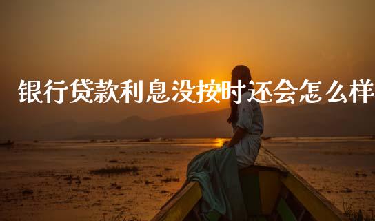 银行贷款利息没按时还会怎么样_https://wap.sdxiaoxijinshu.com_金融_第1张