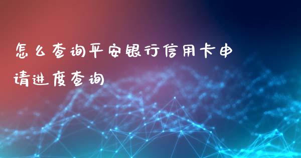 怎么查询平安银行信用卡申请进度查询_https://wap.sdxiaoxijinshu.com_金融_第1张