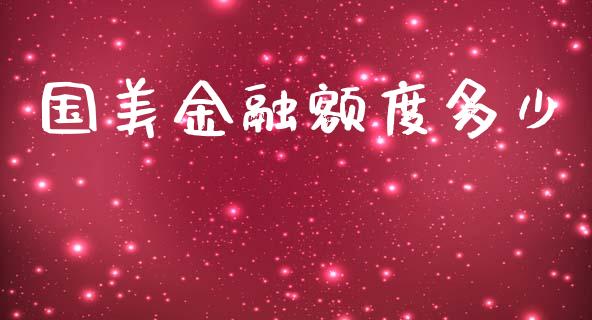 国美金融额度多少_https://wap.sdxiaoxijinshu.com_金融_第1张