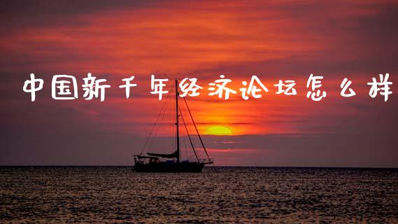 中国新千年经济论坛怎么样_https://wap.sdxiaoxijinshu.com_期货_第1张