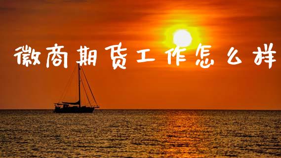徽商期货工作怎么样_https://wap.sdxiaoxijinshu.com_金融_第1张