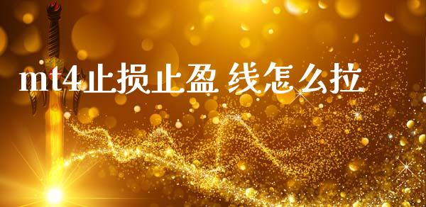 mt4止损止盈 线怎么拉_https://wap.sdxiaoxijinshu.com_财经_第1张
