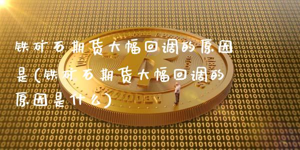 铁矿石期货大幅回调的原因是(铁矿石期货大幅回调的原因是什么)_https://wap.sdxiaoxijinshu.com_期货_第1张