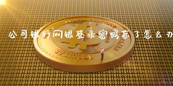 公司银行网银登录密码忘了怎么办_https://wap.sdxiaoxijinshu.com_金融_第1张