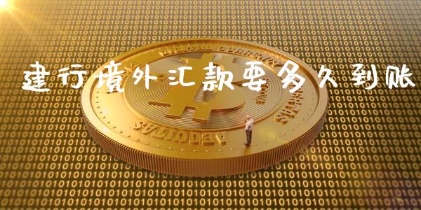 建行境外汇款要多久到账_https://wap.sdxiaoxijinshu.com_理财_第1张