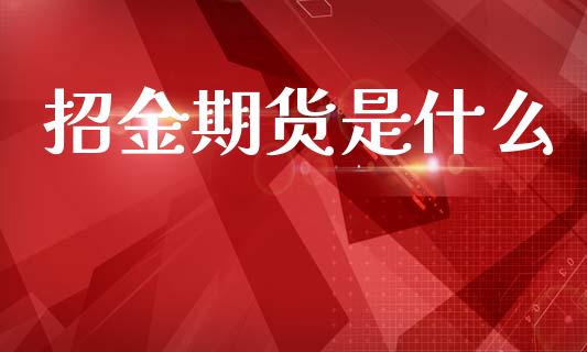 招金期货是什么_https://wap.sdxiaoxijinshu.com_期货_第1张
