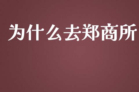 为什么去郑商所_https://wap.sdxiaoxijinshu.com_期货_第1张