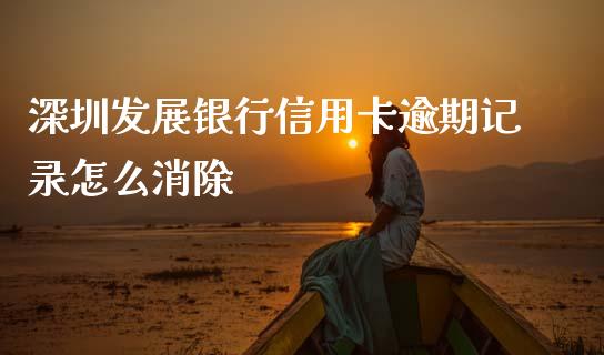 深圳发展银行信用卡逾期记录怎么消除_https://wap.sdxiaoxijinshu.com_金融_第1张