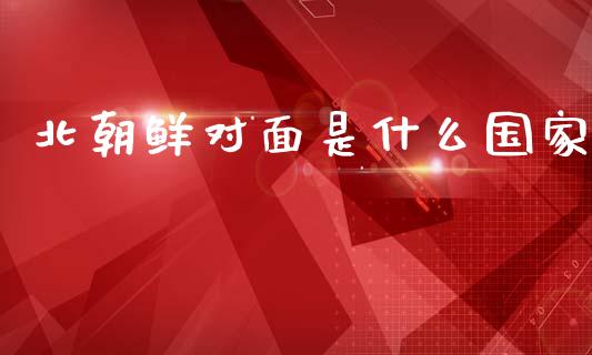 北朝鲜对面是什么国家_https://wap.sdxiaoxijinshu.com_理财_第1张