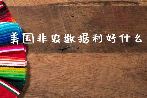 美国非农数据利好什么_https://wap.sdxiaoxijinshu.com_财经_第1张
