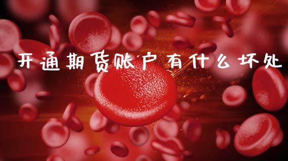 开通期货账户有什么坏处_https://wap.sdxiaoxijinshu.com_期货_第1张