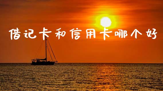 借记卡和信用卡哪个好_https://wap.sdxiaoxijinshu.com_理财_第1张