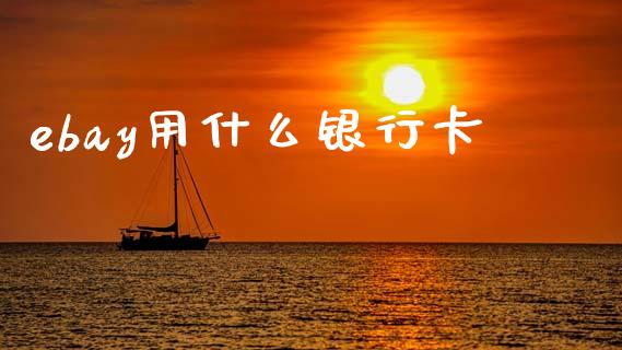 ebay用什么银行卡_https://wap.sdxiaoxijinshu.com_理财_第1张