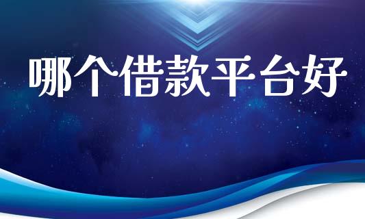 哪个借款平台好_https://wap.sdxiaoxijinshu.com_理财_第1张