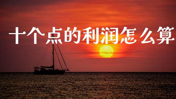 十个点的利润怎么算_https://wap.sdxiaoxijinshu.com_财经_第1张