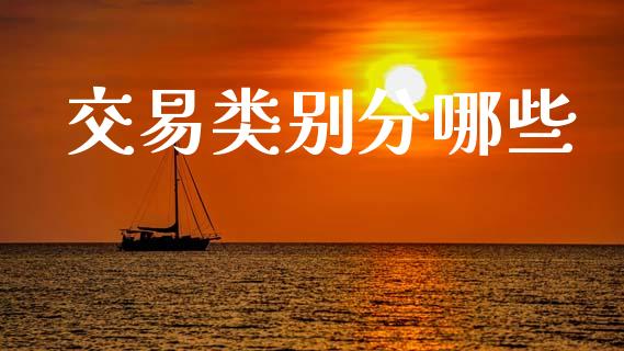 交易类别分哪些_https://wap.sdxiaoxijinshu.com_理财_第1张