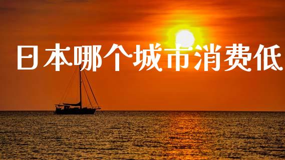 日本哪个城市消费低_https://wap.sdxiaoxijinshu.com_财经_第1张