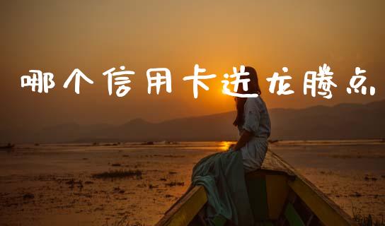 哪个信用卡送龙腾点_https://wap.sdxiaoxijinshu.com_期货_第1张