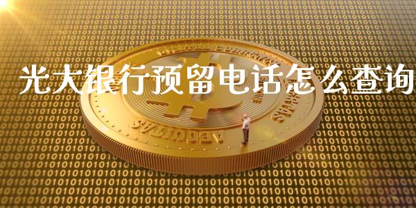 光大银行预留电话怎么查询_https://wap.sdxiaoxijinshu.com_金融_第1张