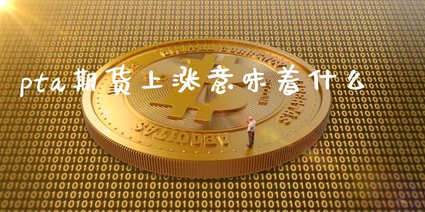 pta期货上涨意味着什么_https://wap.sdxiaoxijinshu.com_期货_第1张