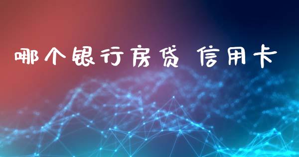 哪个银行房贷 信用卡_https://wap.sdxiaoxijinshu.com_理财_第1张