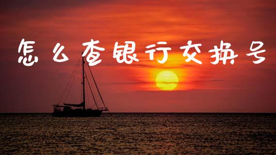 怎么查银行交换号_https://wap.sdxiaoxijinshu.com_金融_第1张