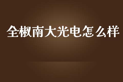 全椒南大光电怎么样_https://wap.sdxiaoxijinshu.com_理财_第1张