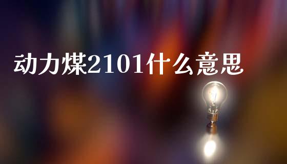 动力煤2101什么意思_https://wap.sdxiaoxijinshu.com_期货_第1张