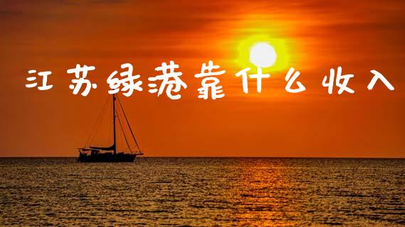 江苏绿港靠什么收入_https://wap.sdxiaoxijinshu.com_金融_第1张