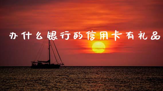 办什么银行的信用卡有礼品_https://wap.sdxiaoxijinshu.com_理财_第1张