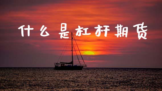 什么是杠杆期货_https://wap.sdxiaoxijinshu.com_期货_第1张