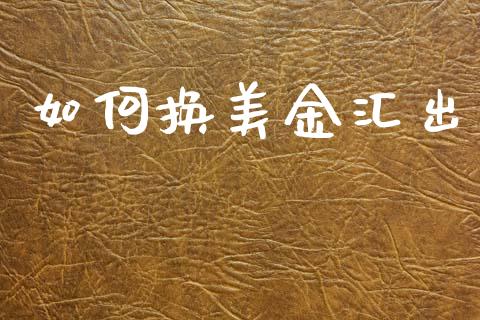 如何换美金汇出_https://wap.sdxiaoxijinshu.com_财经_第1张