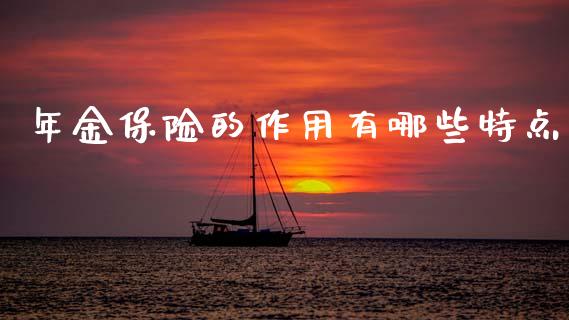 年金保险的作用有哪些特点_https://wap.sdxiaoxijinshu.com_理财_第1张
