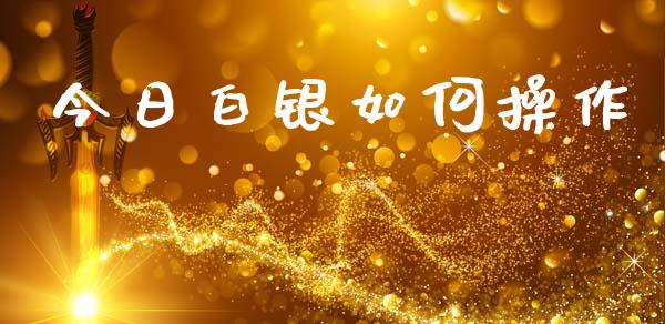 今日白银如何操作_https://wap.sdxiaoxijinshu.com_财经_第1张