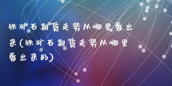 铁矿石期货走势从哪里看出来(铁矿石期货走势从哪里看出来的)_https://wap.sdxiaoxijinshu.com_理财_第1张
