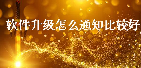 软件升级怎么通知比较好_https://wap.sdxiaoxijinshu.com_期货_第1张