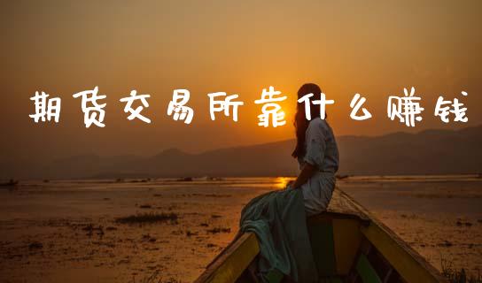 期货交易所靠什么赚钱_https://wap.sdxiaoxijinshu.com_期货_第1张